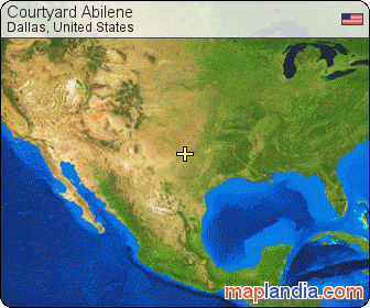 Courtyard Abilene satellite map