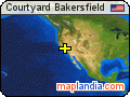 Courtyard Bakersfield satellite map