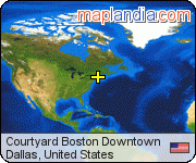 Courtyard Boston Downtown satellite map