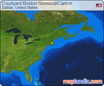 Courtyard Boston Norwood/Canton satellite map
