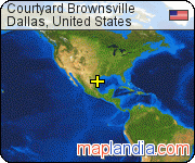 Courtyard Brownsville satellite map