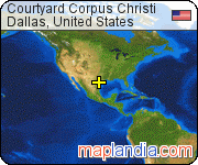 Courtyard Corpus Christi satellite map