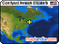 Courtyard Newark Elizabeth satellite map