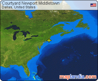Courtyard Newport Middletown satellite map