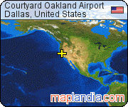 Courtyard Oakland Airport satellite map