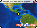 Courtyard San Jose Airport Alajuela satellite map
