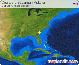 Courtyard Savannah Midtown  satellite map