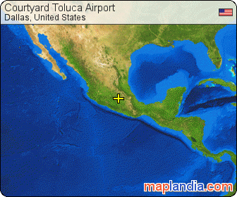 Courtyard Toluca Airport satellite map