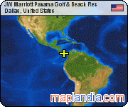 JW Marriott Panama Golf & Beach Res satellite map