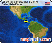Los Suenos Marriott Ocean & Golf Re satellite map