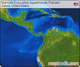 Marriott Executive Apartments Panam satellite map