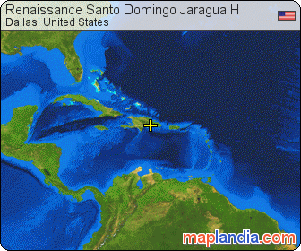 Renaissance Santo Domingo Jaragua H satellite map