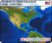 Residence Inn Atlanta Airport North satellite map