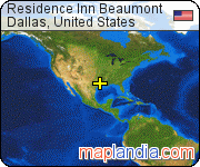 Residence Inn Beaumont satellite map