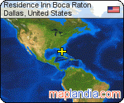 Residence Inn Boca Raton  satellite map