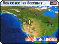 Residence Inn Bozeman satellite map