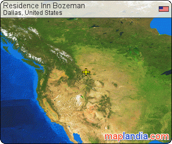 Residence Inn Bozeman satellite map