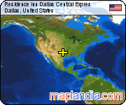 Residence Inn Dallas Central Expres satellite map