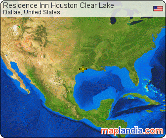 Residence Inn Houston Clear Lake satellite map