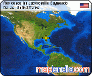 Residence Inn Jacksonville Baymeado satellite map
