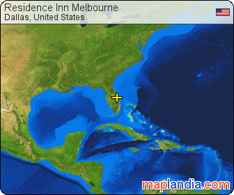 Residence Inn Melbourne  satellite map