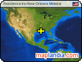 Residence Inn New Orleans Metairie  satellite map