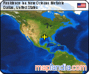Residence Inn New Orleans Metairie  satellite map