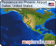 Residence Inn Phoenix Airport satellite map