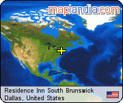 Residence Inn South Brunswick satellite map