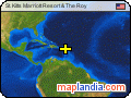 St. Kitts Marriott Resort & The Roy satellite map