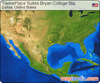 TownePlace Suites Bryan College Sta satellite map