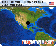 TownePlace Suites Houston Northwest satellite map