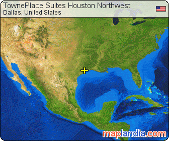 TownePlace Suites Houston Northwest satellite map