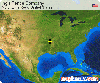 Ingle Fence Company satellite map