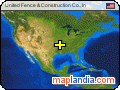United Fence & Construction Co., In satellite map