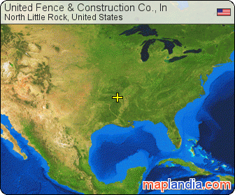 United Fence & Construction Co., In satellite map