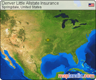 Denver Little Allstate Insurance  satellite map