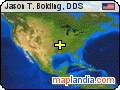Jason T. Bolding, DDS satellite map