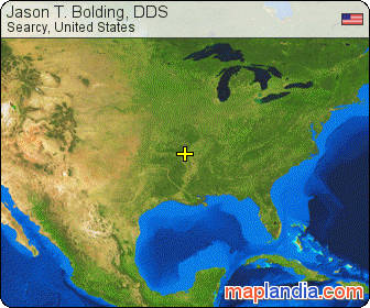 Jason T. Bolding, DDS satellite map