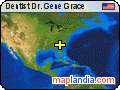 Dentist Dr. Gene Grace satellite map
