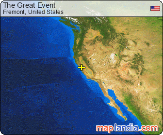 The Great Event satellite map