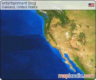 entertainment blog satellite map