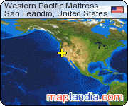 Western Pacific Mattress satellite map