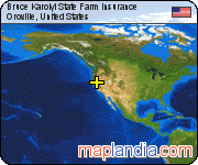 Bruce Karolyi State Farm Insurance satellite map