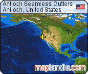 Antioch Seamless Gutters satellite map