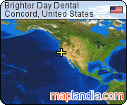 Brighter Day Dental satellite map