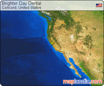 Brighter Day Dental satellite map