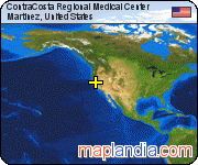 ContraCosta Regional Medical Center satellite map