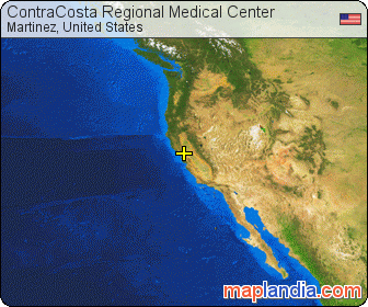 ContraCosta Regional Medical Center satellite map