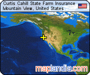 Curtis Cahill State Farm Insurance satellite map